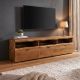 Comode - Comoda TV din lemn de mango cu iluminare LED GRAND 180cm