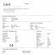 Pendule, Lustre suspendate - Pendul din ceramica bej si sticla Caeli