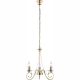 Candelabre, Lustre - Candelabru 3 brate alama antica TRUNCATUS