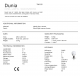 Pendule, Lustre suspendate - Lustra cu 3 pendule din ceramica si sticla Dunia