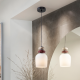 Pendule, Lustre suspendate - Lustra, Pendul din ceramica si sticla Dunia