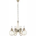 Candelabru 8 brate alama antica TRUNCATUS 