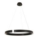Lustra LED circulara iluminat sus si jos PICO negru 80cm