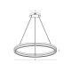 Pendule, Lustre suspendate - Lustra LED circulara iluminat sus si jos PICO bej 80cm