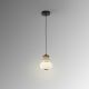 Pendule, Lustre suspendate - Lustra, Pendul LED din ceramica si sticla Mirta