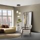 Pendule, Lustre suspendate - Lustra cu pendule LED din ceramica si sticla Mirta