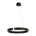 Lustra LED circulara iluminat sus si jos PICO negru 60cm
