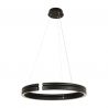 Lustra LED circulara iluminat sus si jos PICO negru 60cm