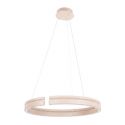 Lustra LED circulara iluminat sus si jos PICO bej 60cm