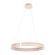 Pendule, Lustre suspendate - Lustra LED circulara iluminat sus si jos PICO bej 60cm