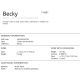 Fotolii - Fotoliu LUX din lemn si tesatura ecru Becky