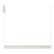Pendule, Lustre suspendate - Lustra LED liniara iluminat sus si jos PICO bej
