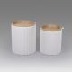 Banchete-Tabureti - Set 2 tabureti cu sezut reversibil / tava Milo