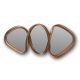 Oglinzi - Oglinda de perete decorativa Gianna 77x166cm, bronz inchis