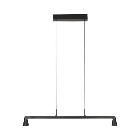 Pendule, Lustre suspendate - Lustra suspendata cu 2 spoturi LED 17W LINOR
