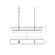 Pendule, Lustre suspendate - Lustra suspendata masa sufragerie cu lumina indirecta LED SEDO