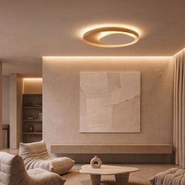 Plafoniere - Plafoniera cu lumina indirecta LED CCT sus si jos JAVA 70cm