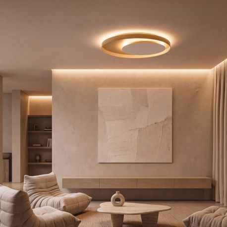Plafoniere - Plafoniera cu lumina indirecta LED CCT sus si jos JAVA 70cm
