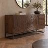 Comoda din lemn cu model 3D ZEN CIRCLE 160cm