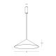 Pendule, Lustre suspendate - Lustra, Pendul LED diametru 40cm KONA KHAKI
