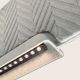Pendule, Lustre suspendate - Lustra LED cu panou acustic ECHO gri deschis