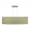 Lustra LED cu panou acustic ECHO verde deschis