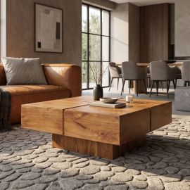 Masute Living - Masuta din lemn Bolt 70cm Mango