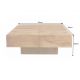 Masute Living - Masuta din lemn Bolt 70cm Mango