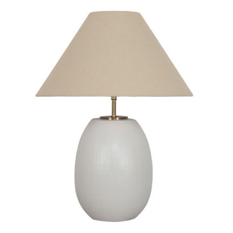 Veioze - Veioza, Lampa de masa din ceramica ivory FINO