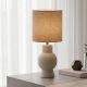 Veioza, Lampa de masa din ceramica alba FINO