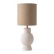 Veioze - Veioza, Lampa de masa din ceramica alba FINO