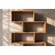 Biblioteci-Rafturi - Raft din lemn de mango MAKASSAR XL 150cm