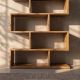 Biblioteci-Rafturi - Raft din lemn de mango MAKASSAR XL 150cm