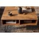 Noptiere - Masuta design industrial vintage Scorpion 60cm Mango