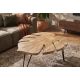 Noptiere - Masuta design industrial vintage LEAF 75cm