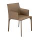 Scaune - Scaun modern tapitat cu piele regenerata Mink