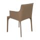 Scaune - Scaun modern tapitat cu piele regenerata Mink