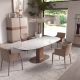 Scaune - Scaun modern tapitat cu piele regenerata Mink