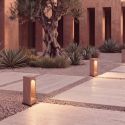 Stalp din ciment iluminat exterior LED IP65 TERC H-30cm