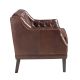 Fotolii - Fotoliu LUX tapitat cu piele Cognac Brown