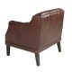 Fotolii - Fotoliu LUX tapitat cu piele Cognac Brown