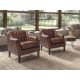 Fotolii - Fotoliu LUX tapitat cu piele Cognac Brown