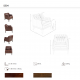 Fotolii - Fotoliu LUX tapitat cu piele Cognac Brown