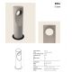 Stalpi - Stalp din ciment iluminat exterior LED IP65 RINA H-50cm