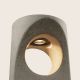 Stalpi - Stalp din ciment iluminat exterior LED IP65 RINA H-50cm