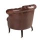 Fotolii - Fotoliu LUX tapitat cu piele Cognac Brown
