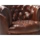 Fotolii - Fotoliu LUX tapitat cu piele Cognac Brown