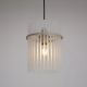Pendul modern metal sand, tije din sticla Swizzle