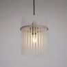 Pendul modern metal sand, tije din sticla Swizzle