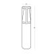 Stalpi - Stalp exterior din aluminiu LED IP65 DUNE H-50cm